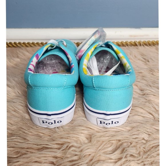 NWOB RALPH LAUREN POLO KEATON CANVAS SNEAKER -VARIETY SIZES - Picture 5 of 9